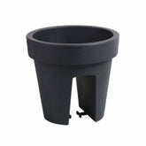 Prosperplast Lofly Railing Planter 24.5x24.5x22.5cm - Anthracite